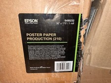 GENUINE Epson Poster Paper Production Rolls 36 x 175 210 gsm S450232