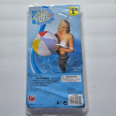 #ad Bestway Splash and Play 24quot; Beach Ball Inflatable Toy – New $95.00