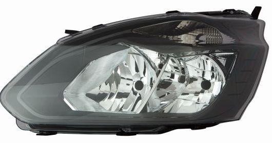 ABAKUS Left Headlight 431-11B3LMLDEM2 for Ford Black, With LWR Motor