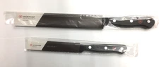 WUSTHOF Gourmet 2-Pc Serrated Knife Set  8" Bread Knife and 4.5" Utility Knife