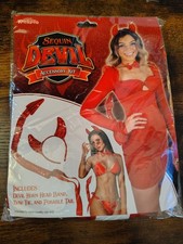 KANGAROO Sequin Devil Accessory Kit For Costume Cosplay New
