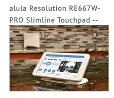 alula Resolution RE667W-PRO  Touchpad  White + RE926RX Connect WiFi Device Link