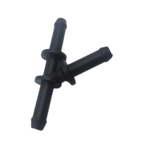 1x 5/16" 8mm-8mm-8mm 3 Way Y Heater Water Hose Pipe Fitting Barb Connector - Picture 3 of 4