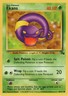 ~*~ EKANS ~ 1999 Pokemon Fossil ~ #46/62 ~*~