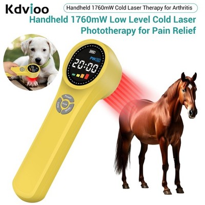 Red/NIR Cold Laser Therapy LLLT Device for Wound Healing Swelling Reduction Pain
