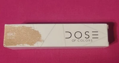 DOSE OF COLORS GOALZ LIP GLOSS FULLSIZE 0.16 OZ NIB - Image 1 of 4