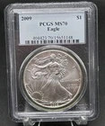 2009 1oz .999 Silver American Eagle | PCGS MS70 #148