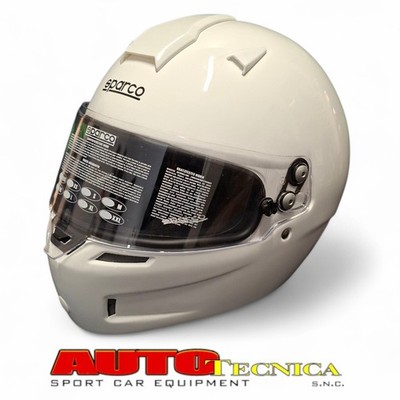 INTEGRALHELM KARTING SPARCO SKY KF-5W GRÖSSE M-L 59 SNELL K 2020 WEISS NEU