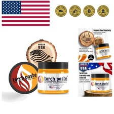 The  Wood Burning Paste |  | Heat Activated Non-Toxic Paste for Crafting & St...