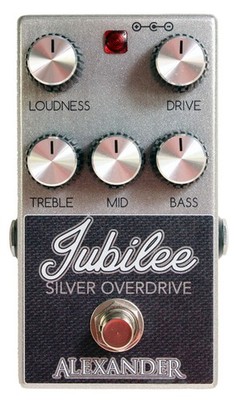 ALEXANDER PEDALS JUBILEE SILVER OVERDRIVE : NEW : [DETROIT MODULAR]
