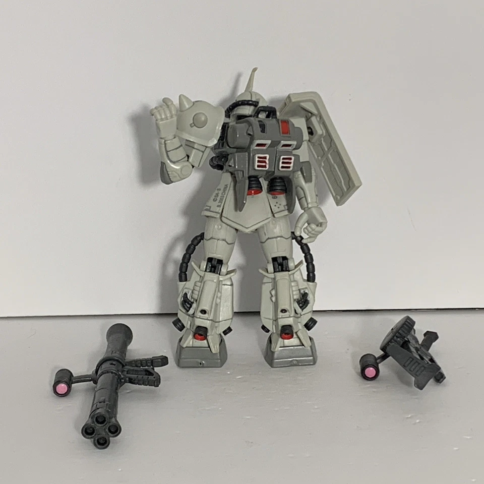 White Version 2 Zaku II Mobile Suit Gundam In Action Figure MSIA MIA Bandai - Image 3 of 3