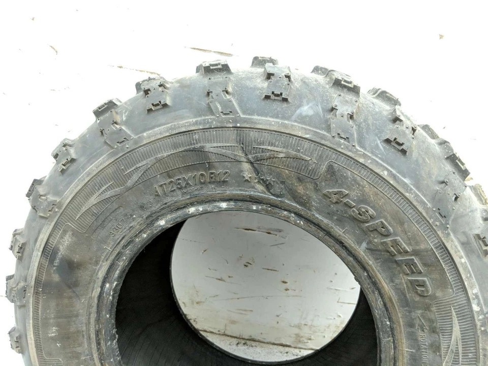 08 Arctic Cat Prowler XT 650 4x4 Front Tire RAZR 4 Speed 25x10.00-12 - Image 3 of 4