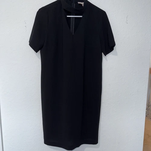 VETEMENTS Abito Philosophy nero con scollo a girocollo taglia:8 us intime ottimeioni