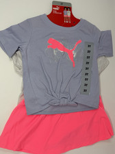 Girls Size 3T PUMA Kids 3-Piece Active Short ...