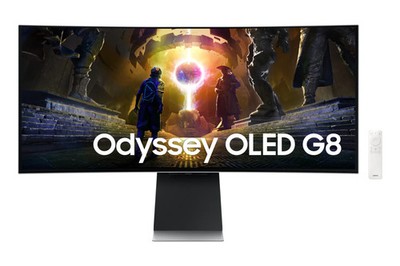 34 Inch Odyssey OLED G8 G85SD Curved monitor