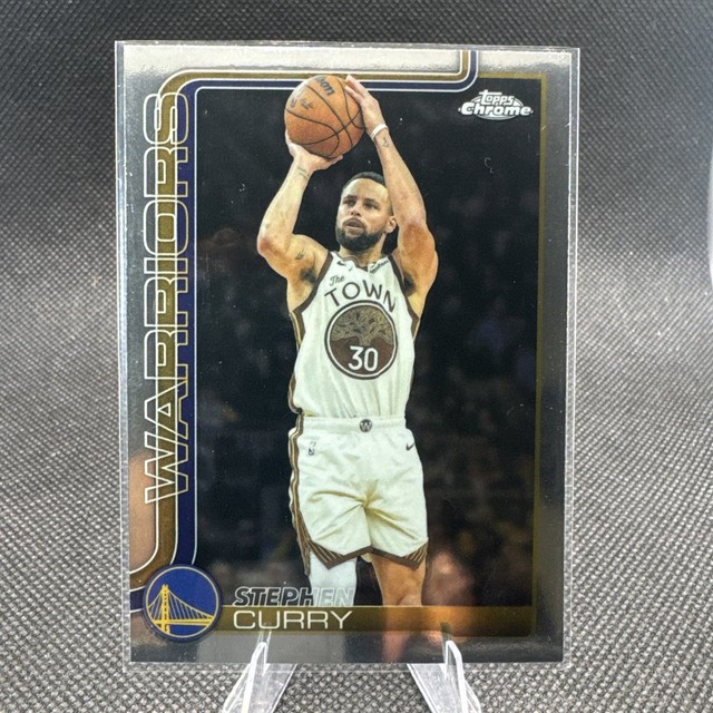 2025-26 Topps Chrome Update Stephen Curry Golden State Warriors #14