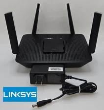 Linksys Max-Stream AC2200 MU-MIMO Tri-Band Router EA8300 2.2 Gbps 4-Port TESTED