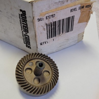 Porter Cable 872787 OEM Bevel Gear - for 647 Tiger saw - New Old Stock