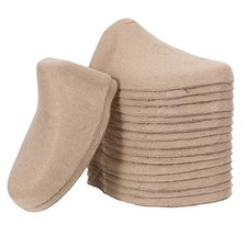 Durable Paper Pulp Shoe Tree Inserts Boot Shapers for Preventing Wrinkles Brown