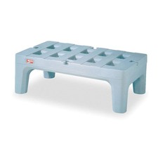 METRO HP2248PDMB Dunnage Rack,3000 lb.,Antimicrb PE,48 W 1BEY3