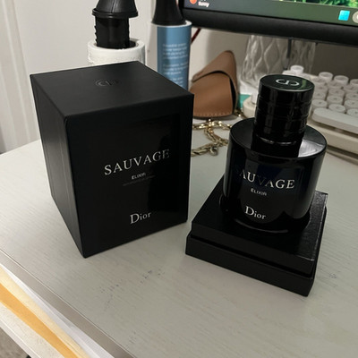 Dior Sauvage Elixir Elixir Spray Regular Size 3.4oz/100ml