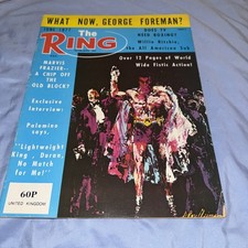 The Ring Boxing  Magazine  Vintage June  1977 George Foreman