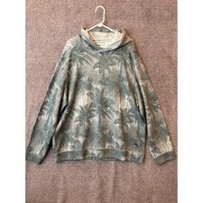 NWT Tommy Bahama Tobago Bay Jungle King Hoodie Tropical Palm Tree Print Men XXL