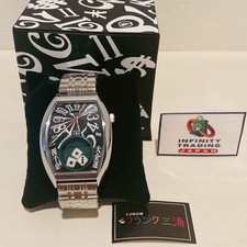 Frank Miura King Macau Gamble Watch Black Metal Band New