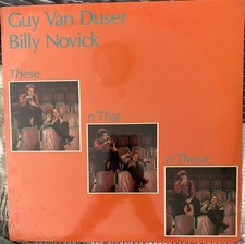 Guy Van Duser/Billy Novick-These, That, Those-Rare 1986 Folk LP-SEALED-Rounder