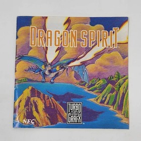 Dragon Spirit (TurboGrafx-16) Complete with Manual & Case - Authentic & Tested