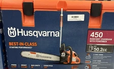 Husqvarna 450 Rancher 18 in. 50cc Gas Chainsaw