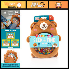 Sensory Seek  Find Scavenger Hunt Bear Toy - Interactive Fun for Kids