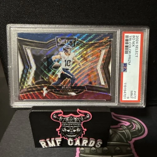 2024 PANINI SELECT TRI-COLOR PRIZM #472 BO NIX 74/99 PSA 9
