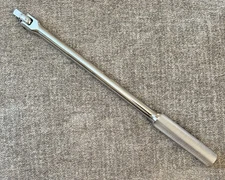 Wright Tools 4435 1/2" Drive Breaker Bar STEEL Knurled Grip 18" Long MADE IN USA