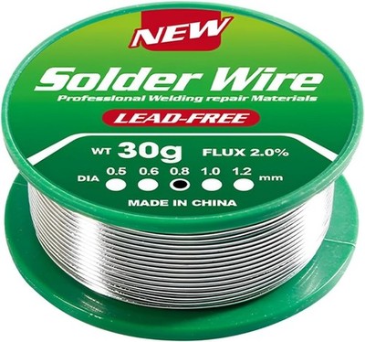 Bleifreier Lötdraht 0,8 mm 30g Sn99,3 Cu