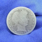 1903-S Barber Quarter - 90% Silver