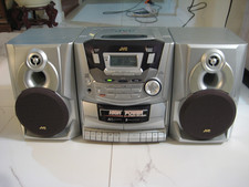 JVC PC-X250 RADIO CD CASSETTE RECORDER PORTABLE BOOMBOX PLAYER GHETTO BLASTER