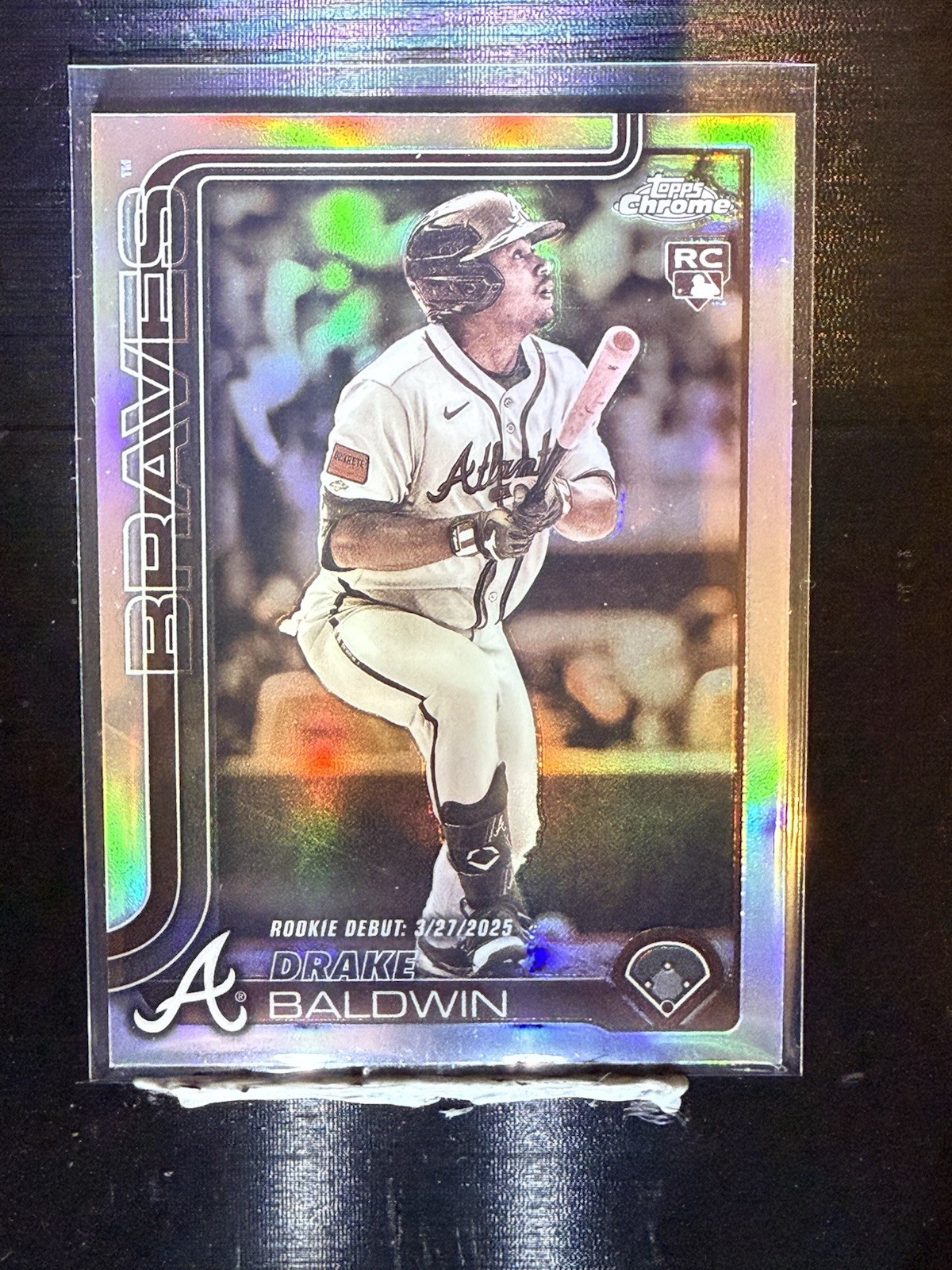 2025 Topps Chrome Update Series - Drake Baldwin #USC88 Sepia Refractor (RC)