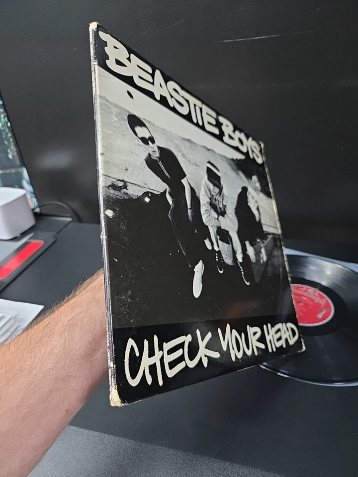 Beastie Boys Check Your Head 2lp Vinyl 1992 1st USA Press VG/VG Grand Royal Foto 4 de 4