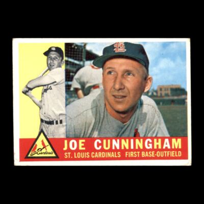 Joe Cunningham 1960 Topps St. Louis Cardinals #40 Set Break!