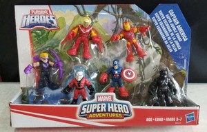 playskool heroes super hero adventures captain america super jungle squad