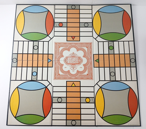 Milton Bradley Massivholz Bücherregal Edition PARCHEESI Brettspiel TOP! - Bild 7 von 13