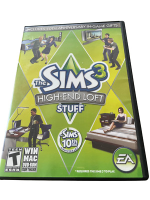 The Sims 3 High End Loft Stuff PC Expansion Pack 2010 Complete ...