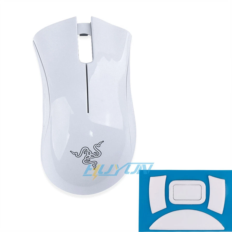 Top Shell Cover Roof in White for DeathAdder Essential Wired Gaming Mouse - Image 2 of 4