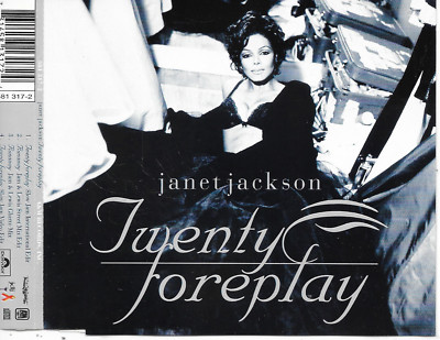 JANET JACKSON - Twenty foreplay CD MAXI SINGLE 4TR Soul Pop Europe 1995 (A&M)