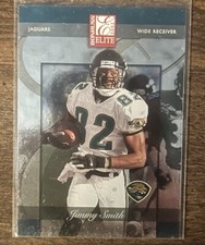 2002 Donruss Elite Football Jimmy Smith Card # 21 Jacksonville Jaguars