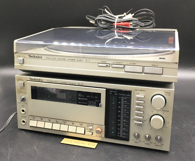 Technics SL-5 SA-K5 SH-888×2 セット Technics SL-5 Turntable and Technics SA-K5 Receiver Parts Or