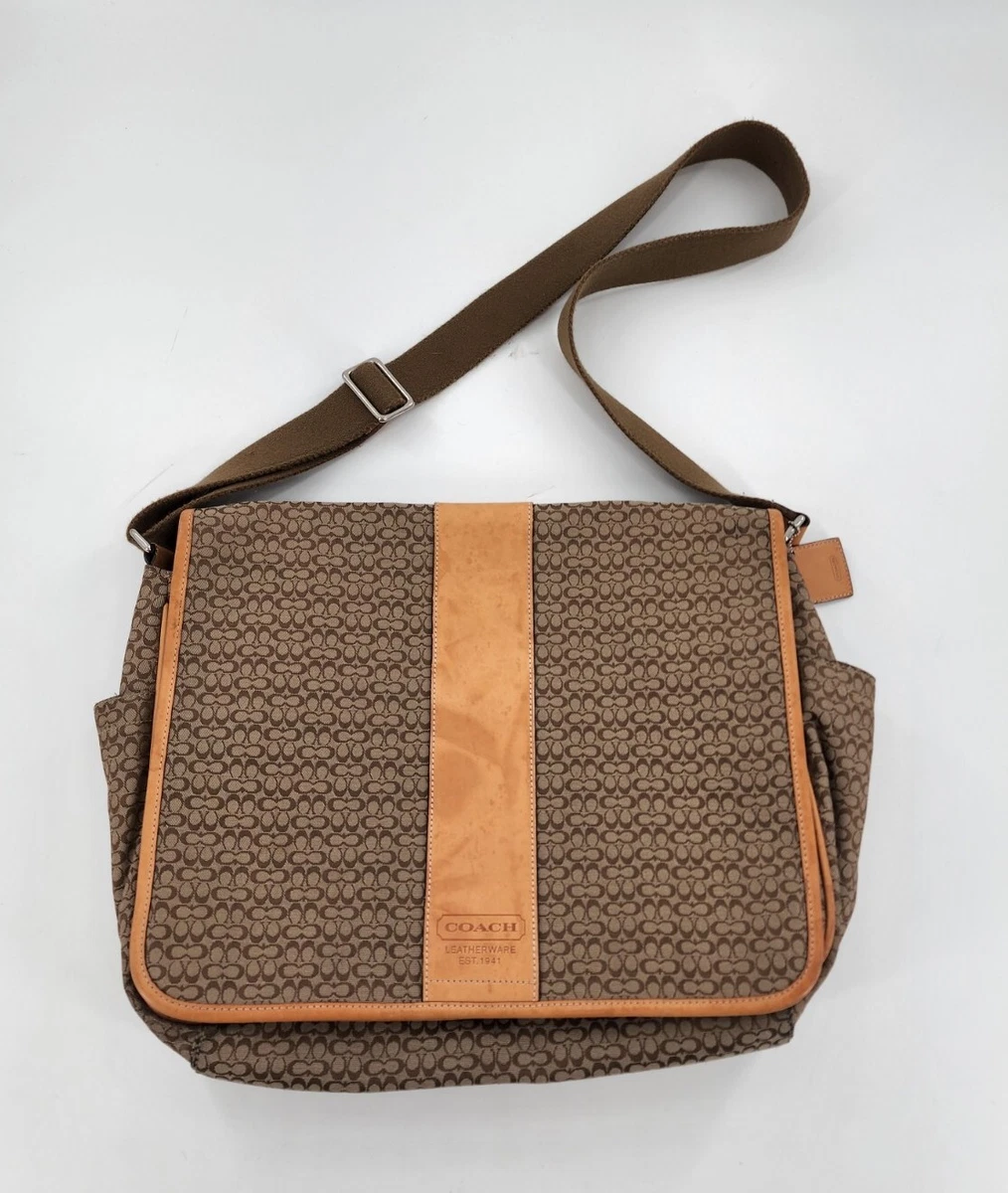 signature coach laptop bag