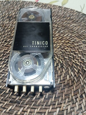 Tinico Mp-41 Vintage All Transistor Pocket Reel To Reel
