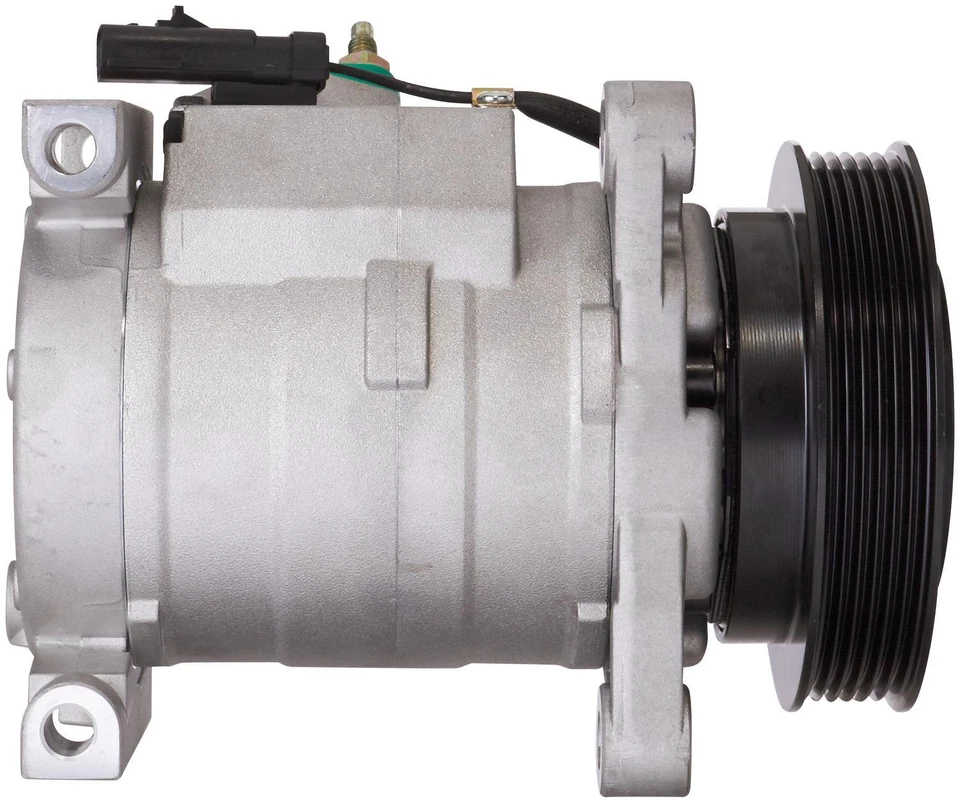 A/C Compressor w/ Clutch for Chrysler Town & Country Dodge CARAVAN 01-07 Foto 3 de 4